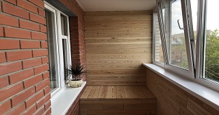 Отделка, остекление, утепление балконов в Сегеже от 206 руб. м/2.
